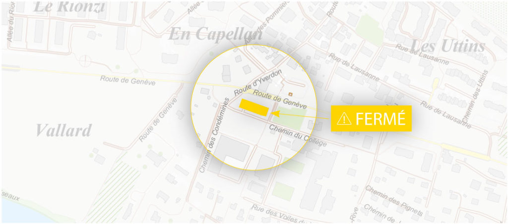 Plan parking du Giratoire