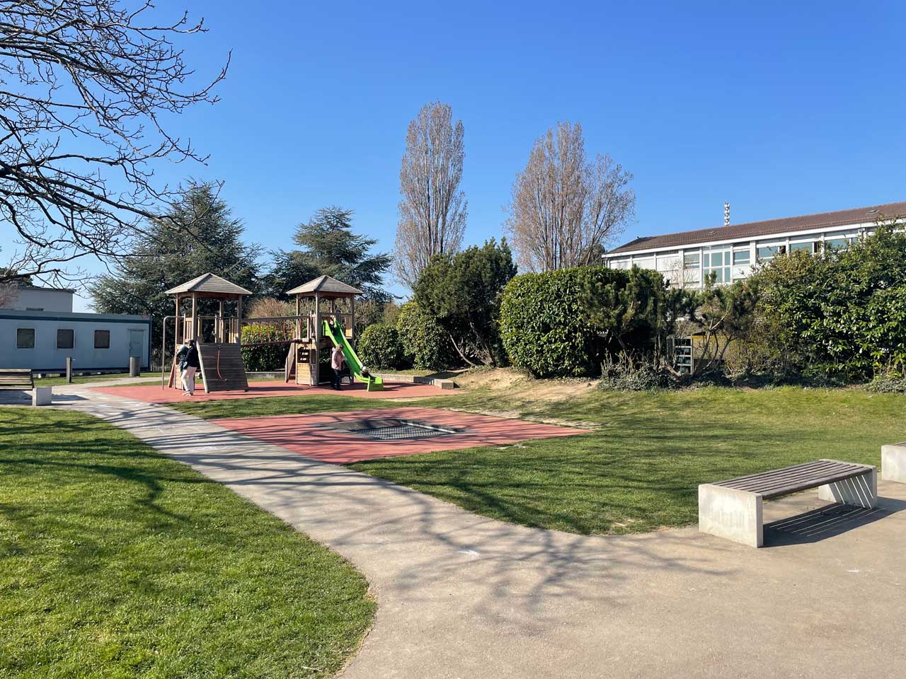 Cours de jeu de l’école